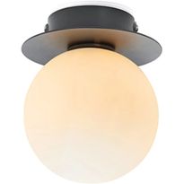 Kylpyhuoneen seinävalaisin Markslöjd Mini musta/valkoinen