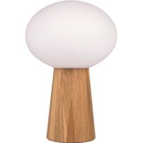 Pöytävalaisin Markslöjd Pater beige/valkoinen