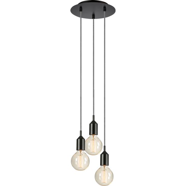 Riippuvalaisin Markslöjd Bronx musta