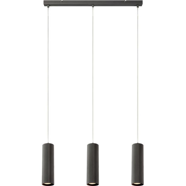 Riippuvalaisin Markslöjd Costilla 3-osainen tummanharmaa