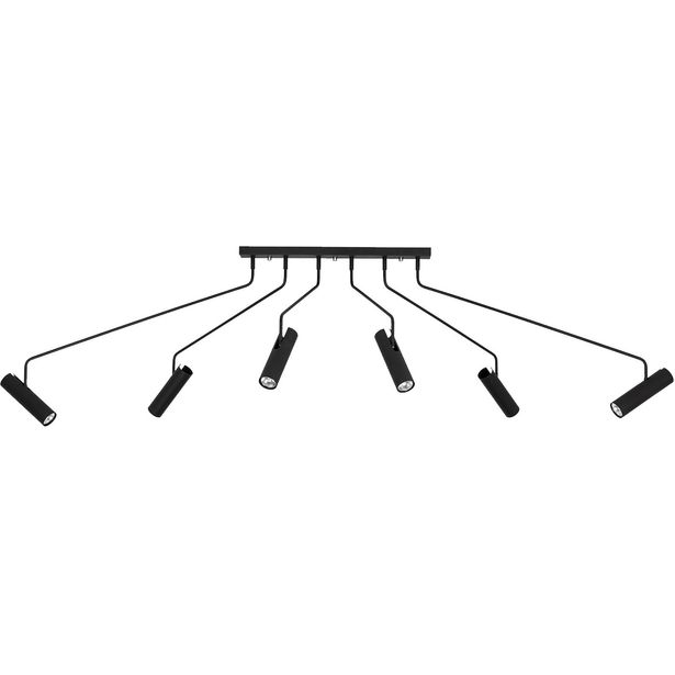Kattospottivalaisin Markslöjd Ramus 6-osainen musta
