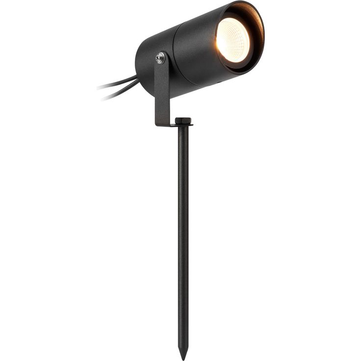 Puutarhaspotti maapiikillä Markslöjd Unite 12 IP44 LED 6W musta/kirkas
