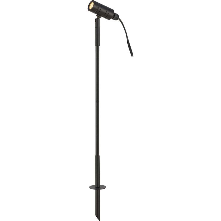 Puutarhaspotti maapiikillä Markslöjd Unite 12 IP44 LED 12V 0.8W musta/kirkas