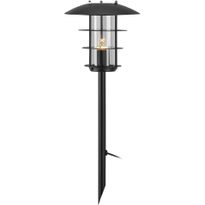 Lyhtyvalaisin maapiikillä Markslöjd Unite 12, 50cm, IP44 3W musta/kirkas