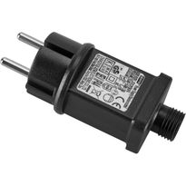 Pistokemuuntaja Markslöjd Unite 12 ilman kaapelia IP44 max 12W musta