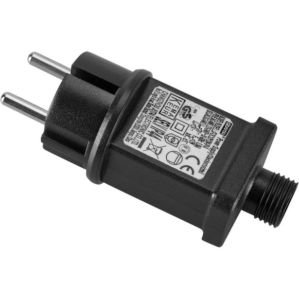 Pistokemuuntaja Markslöjd Unite 12 ilman kaapelia IP44 max 12W musta