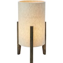 Pöytävalaisin Markslöjd Eruca petsattu ruskea/beige, eri kokoja