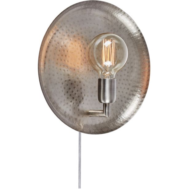 Seinävalaisin Markslöjd Dolium antiikkihopea