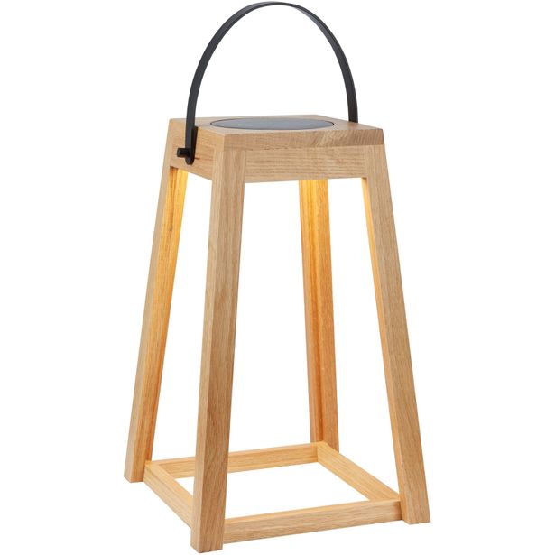 Aurinkokennolyhty Markslöjd Nordic 3000K himmennettävä IP44 ladattava ruskea