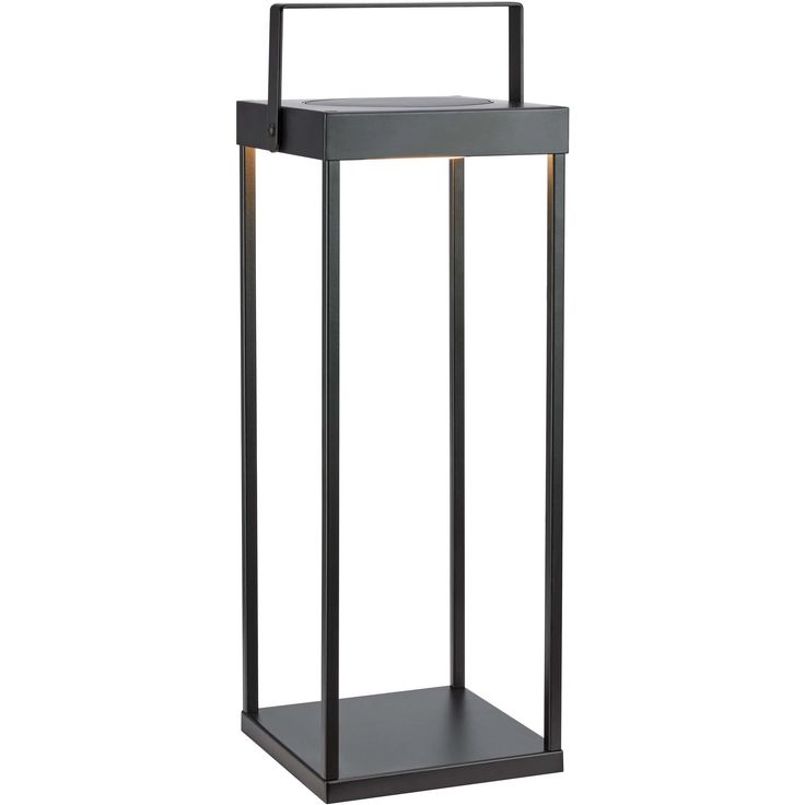 Aurinkokennolyhty Markslöjd Pure 53cm 3000K himmennettävä IP44 ladattava musta