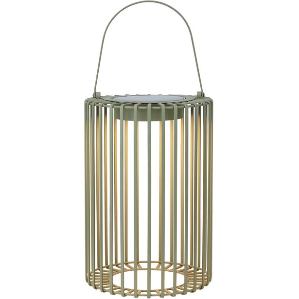 Aurinkokennolyhty Markslöjd Cavia 3000K himmennettävä IP44 ladattava vihreä