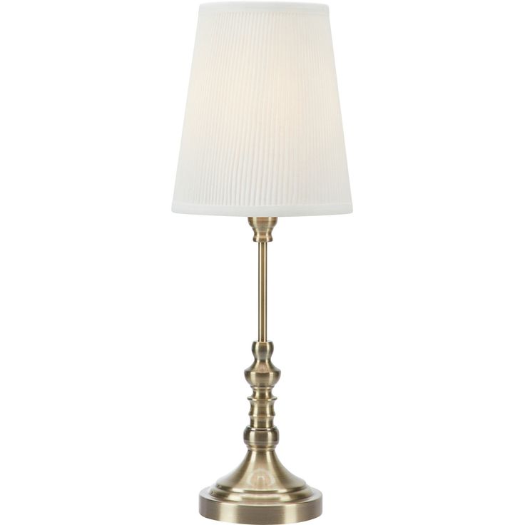 Pöytävalaisin Markslöjd Noble 66cm antiikkimessinki/luonnonvalkoinen