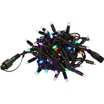 Valoketju Markslöjd Chrissline Multi, 50 valoa, IP44, 5m musta