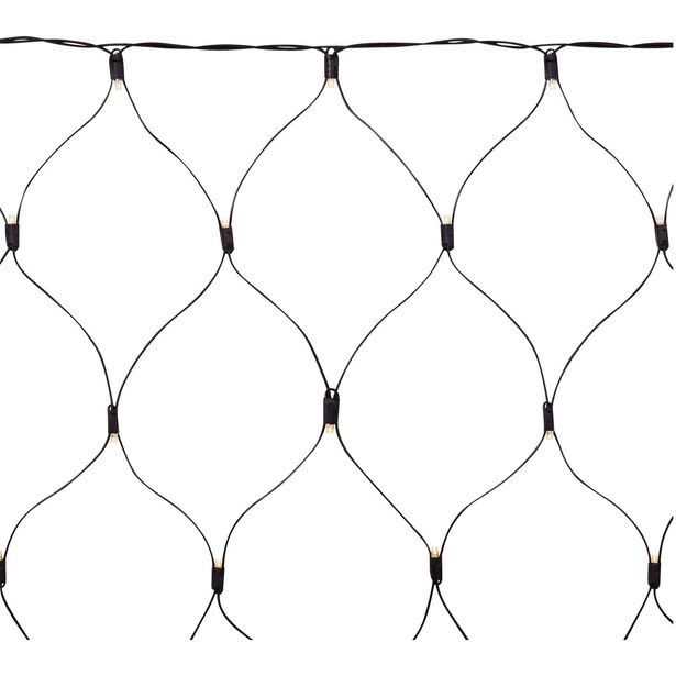 Valoverkko Markslöjd Chrissline Original, 100 valoa, 2x1.7m, musta