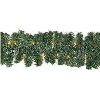 LED-havuköynnös Markslöjd Chrissline, 100 lämpimänvalkoista valoa, 5m, vihreä