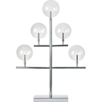 Kynttelikkö Markslöjd Maestro 5-osainen kromi/kirkas