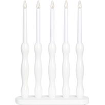 Kynttelikkö Markslöjd Falun 5-osainen valkoinen