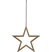 Valotähti Markslöjd Polaris LED ripustettava ruskea