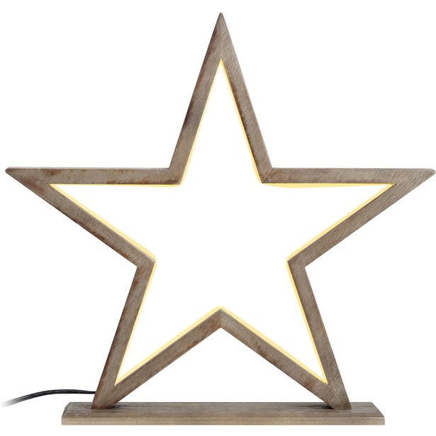 Valotähti Markslöjd Polaris LED pöydälle ruskea