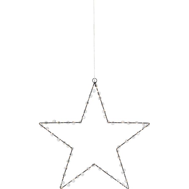 Valotähti Markslöjd Wivi 50cm LED ripustettava musta