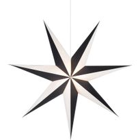 Valotähti Markslöjd Alva valkoinen/musta