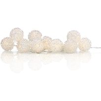 Valoketju Markslöjd Marcus 10 valoa paristokäyttöinen hopea