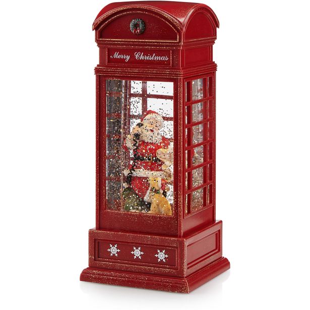 Valokoriste Markslöjd Mister joulupukki paristokäyttöinen monivärinen