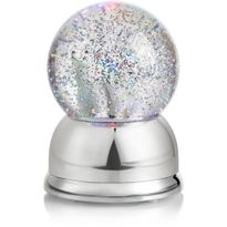 LED-lumisadepallo Markslöjd Max paristokäyttöinen kromi