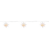 Valoketju Markslöjd Gryt 10 valoa paristokäyttöinen valkoinen