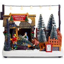 Valokoriste Markslöjd Peter paristokäyttöinen monivärinen