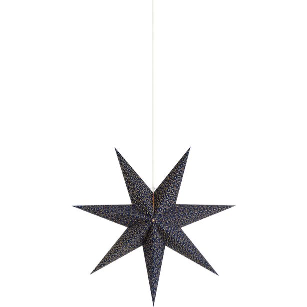 Paperitähti Markslöjd Baroque 45cm sininen