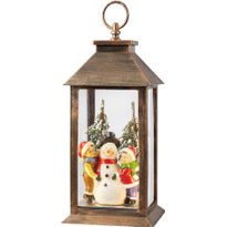 Valokoriste Markslöjd Bung pöydälle paristokäyttöinen ruskea