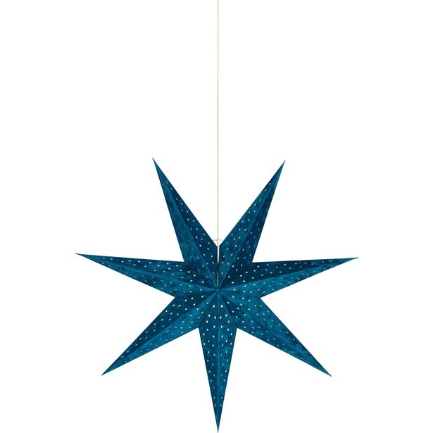 Valotähti Markslöjd Velours sametti sininen