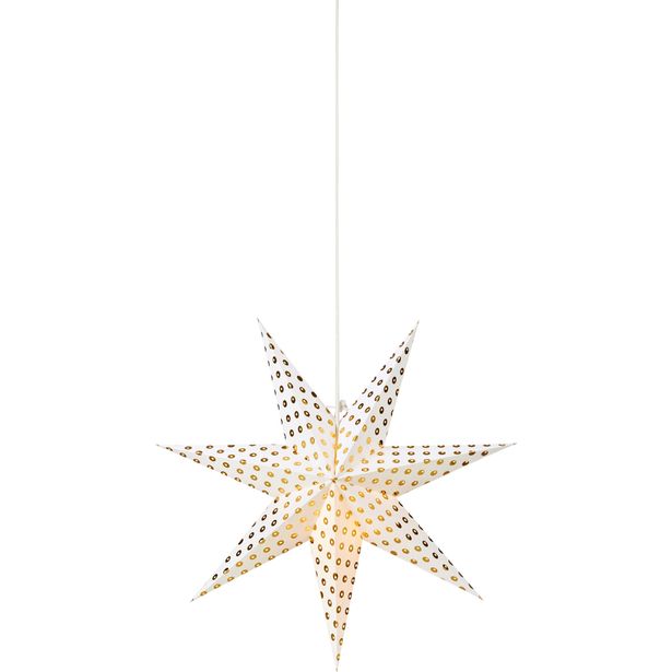 Paperitähti Markslöjd Irma E14 valkoinen