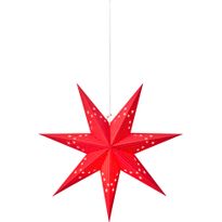 Paperitähti Markslöjd Adela E14 punainen