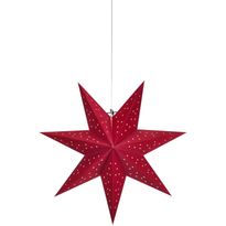 Paperitähti Markslöjd Blink paristokäyttöinen punainen, eri kokoja