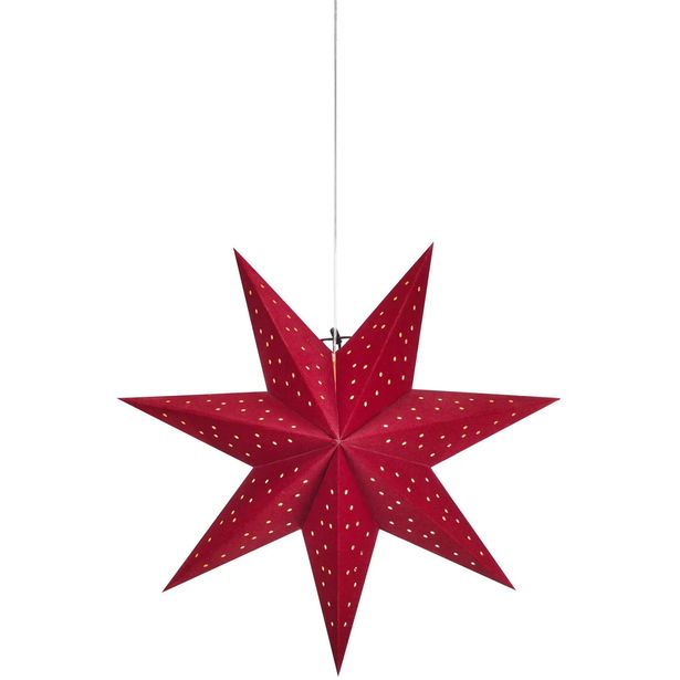 Paperitähti Markslöjd Blink 45cm paristokäyttöinen punainen