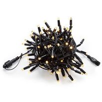 Valoketju Markslöjd Chrissline 100 valoa joustava 2400K IP44 5m musta