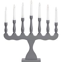 Kynttelikkö Markslöjd Svaneholm 7-osainen harmaa