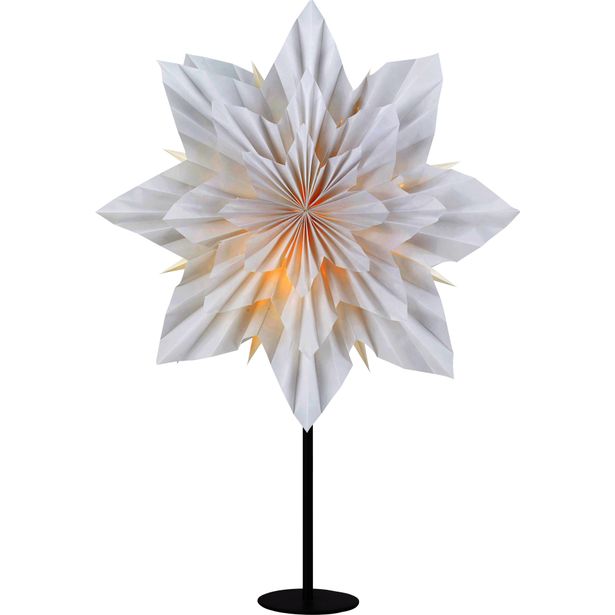 Pöytätähti Markslöjd Neela 45cm E14 musta/harmaa