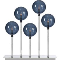 Kynttelikkö Markslöjd Mäster 5-osainen kromi/savu