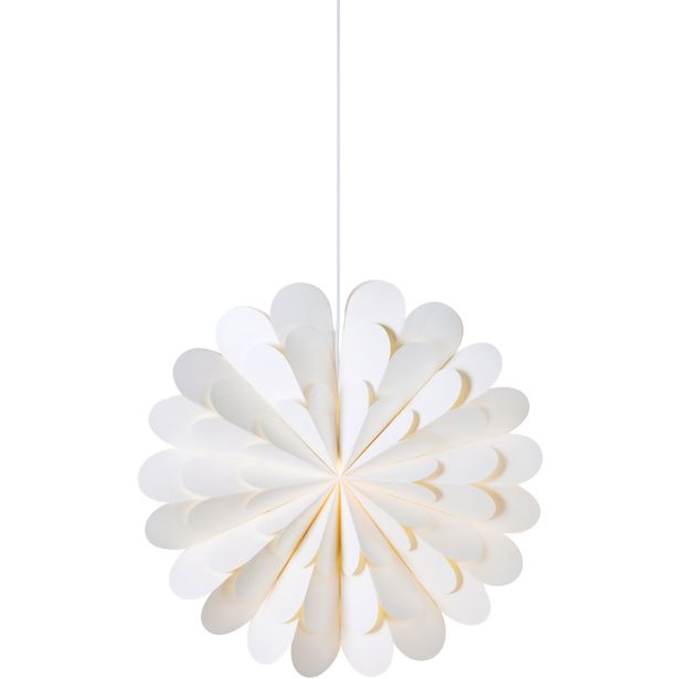 Paperitähti Markslöjd Maravilla 60cm E14 valkoinen