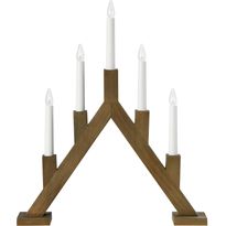 Kynttelikkö Markslöjd Bjurfors 5-osainen, eri kokoja ja värejä