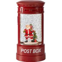 Valokoriste Markslöjd Bertram pöydälle paristokäyttöinen punainen