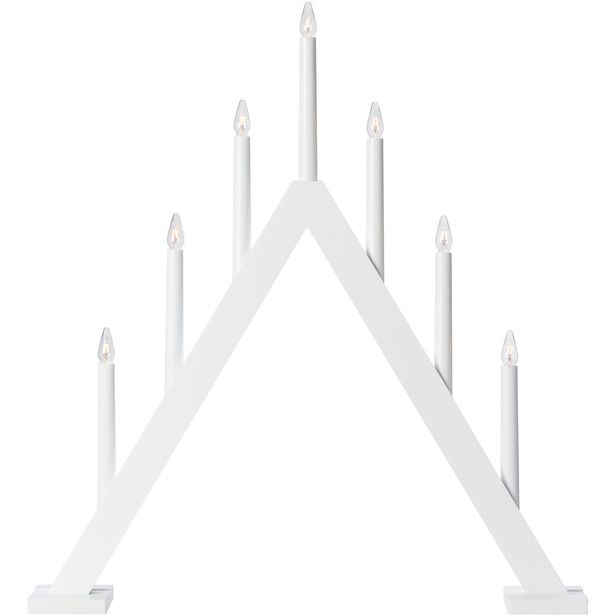 Kynttelikkö Markslöjd Ariele 7-osainen valkoinen