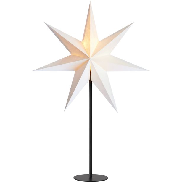 Pöytätähti Markslöjd Livia E14 valkoinen/musta