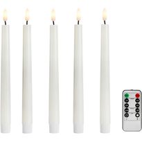 LED-kynttilä Markslöjd Wax 5kpl kaukosäädin valkoinen, eri kokoja