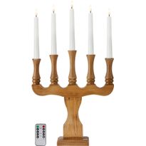 Kynttelikkö Markslöjd Rydboholm 5-osainen kaukosäädin paristokäyttöinen