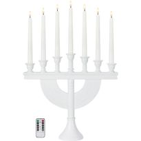 Kynttelikkö Markslöjd Torpa 7-osainen 62cm kaukosäädin paristokäyttöinen