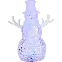 Valokoriste Markslöjd Viejo pöydälle RGB paristokäyttöinen kirkas/huurrettu